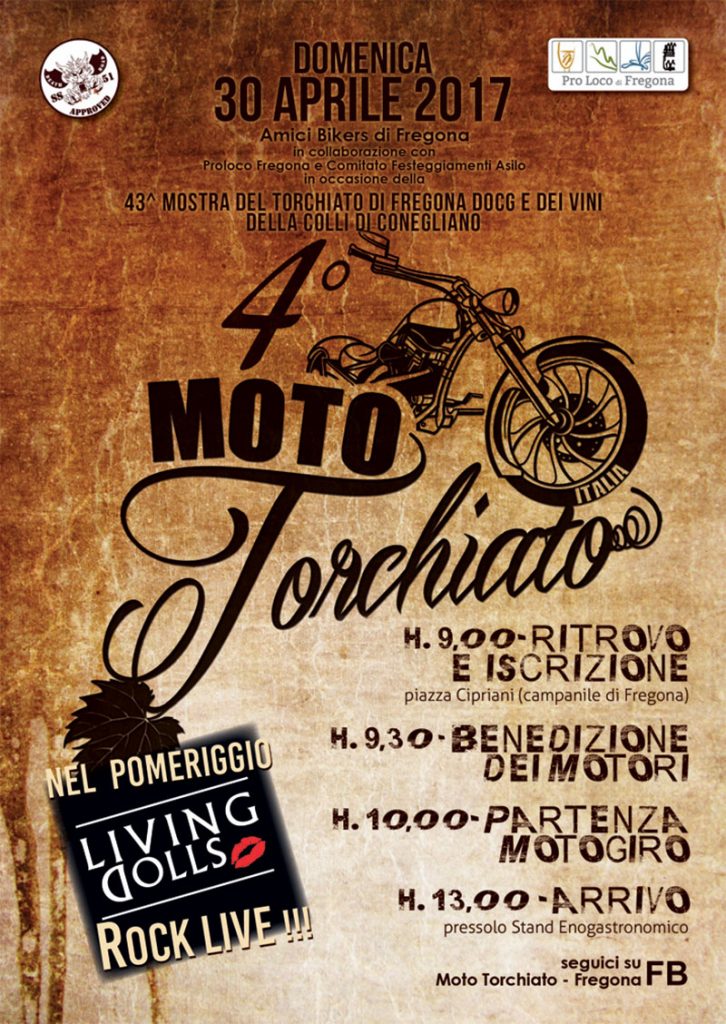 4° Moto Torchiato - Motogiro turistico - Consorzio Pro Loco delle Prealpi